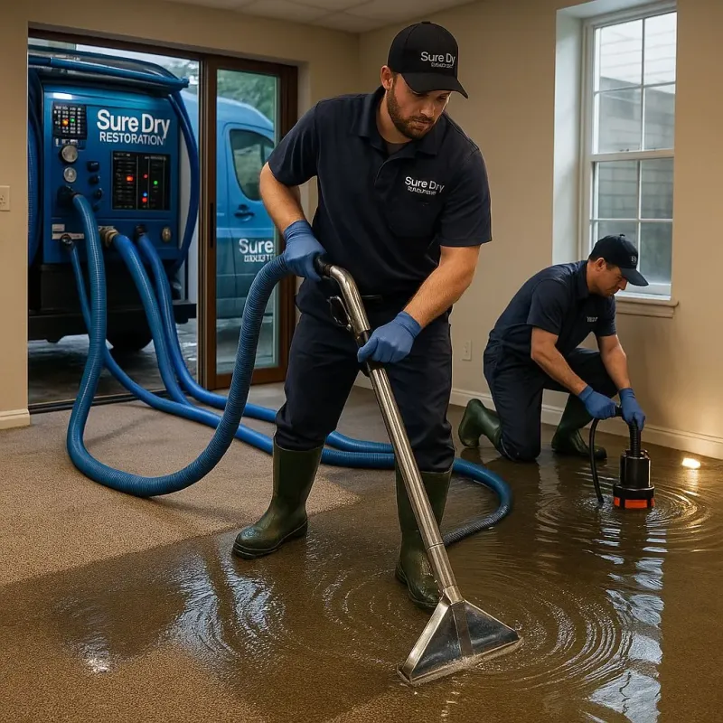 Water Extraction and Removal process in Lake Luzerne, NY